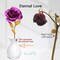 Mother's Day Mom Gifts 24K Gold Plated Rose Flowers Gifts for Mom Wife Grandma